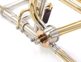 Demo Adams TB1 Tenor Trombone Yellow Brass Bell with Rotary Valve and 3 Main Tuning Slides