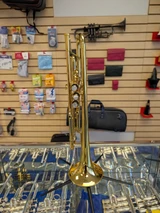 FLASH SALE ON a great pre-owned ACB by Adams Americana Trumpet in Gold Lacquer