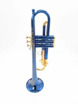 Classic Blue and Gold Leblanc Martin Committee T3460  with deluxe engraving