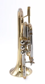 Pre-Owned Bach Stradivarius 184 ML Bore Shepherds Crook Cornet in Clear Lacquer
