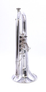 Pre-Owned Getzen Eterna 4 Valve Flugelhorn in Silver Plate 