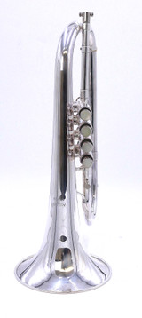 Pre-Owned Getzen Eterna 4 Valve Flugelhorn in Silver Plate 
