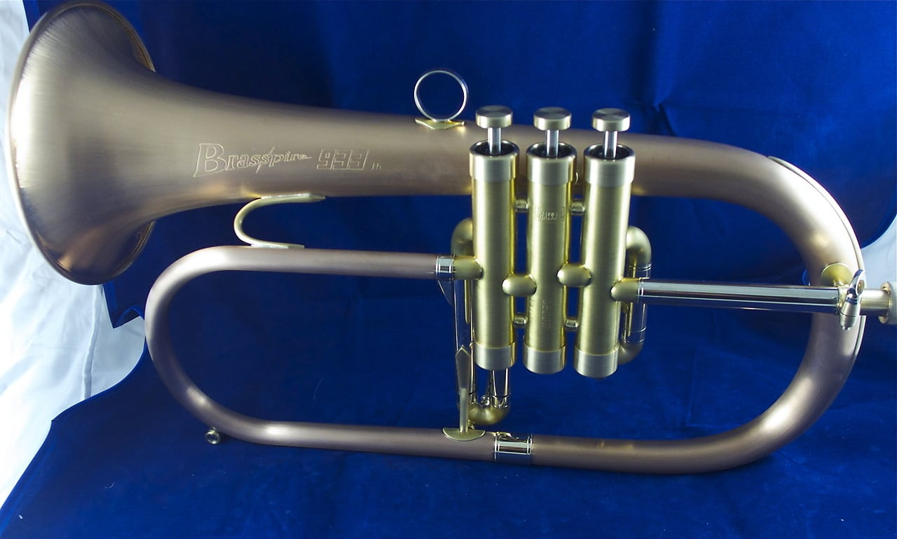 Brasspire 9332b (Heavy Weight Style, Professional Bb Flugelhorn