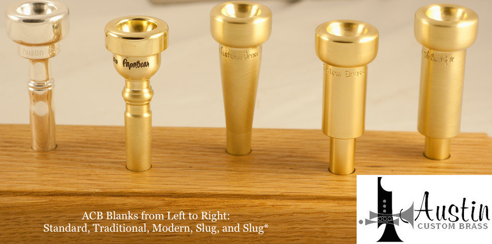 Austin Custom Brass Standard Series Trumpet Mouthpieces