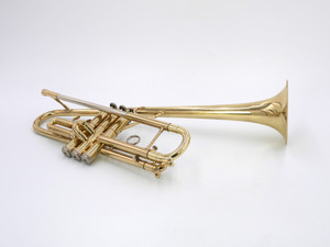 Getzen Eterna 900H  Dizzy Bell  Trumpet in Clear Lacquer!