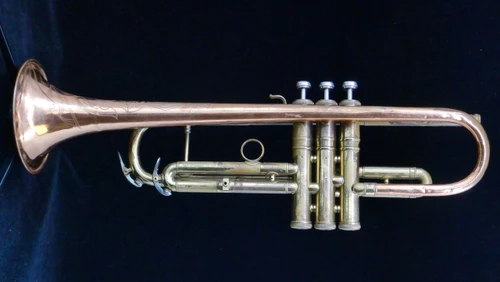 Vintage Conn 12B with Coprion Bell in Lacquer and Raw Brass!