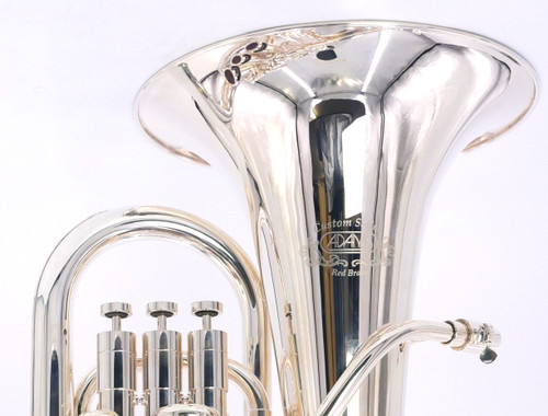 Adams E2-LT Selected Series Euphonium, Red Brass Bell Silver Plated