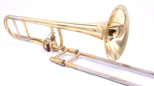 Christmas in July! Showroom Demo Adams TB1 Tenor Trombone Yellow Brass Bell with Axial Flow Valve