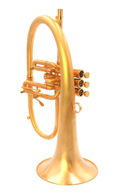 The best of the Best! AR Resonance Soave Flugelhorn in Matte Gold Plate
