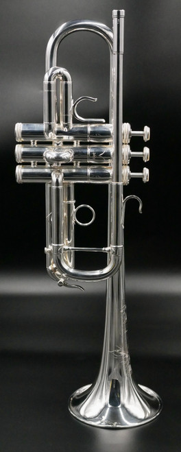 Sweet Show Demo Model Shires Model 401 C Trumpet in Silver Plate Sweet Show Demo Model Shires Model 401 C Trumpet in Silver Plate