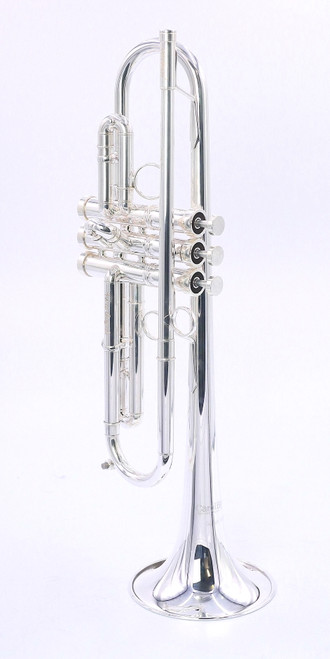Pre-Owned Carolbrass Andrea Giuffredi Trumpet in Silver Plate 