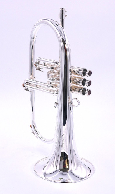 Adams Selected Series F2-LT Flugelhorn in Silver Plate