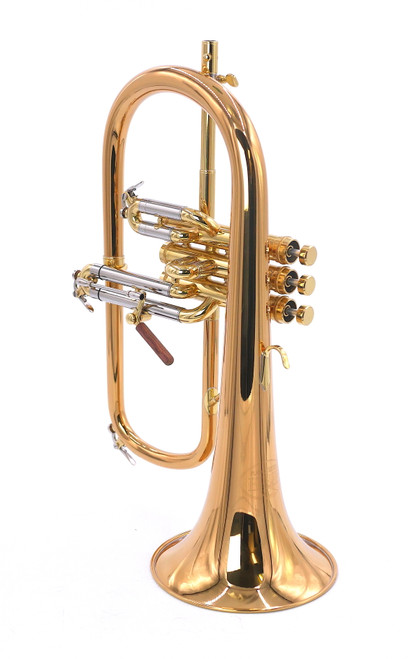 Pre-Owned Manchester Brass Pro Flugelhorn in Clear Lacquer 
