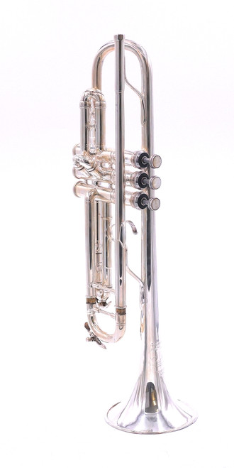 Rare! Vintage 1927 New York Bach Stradivarius Trumpet in Silver Plate