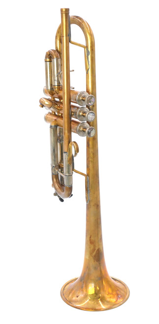 Show Demo Prototype Schagerl C2GR C Trumpet in Raw Brass