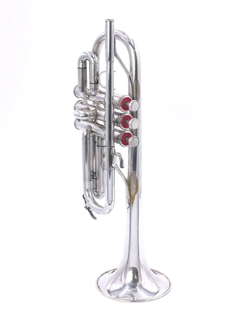 Pre-Owned Yamaha YTR-751 D Trumpet in Silver Plate