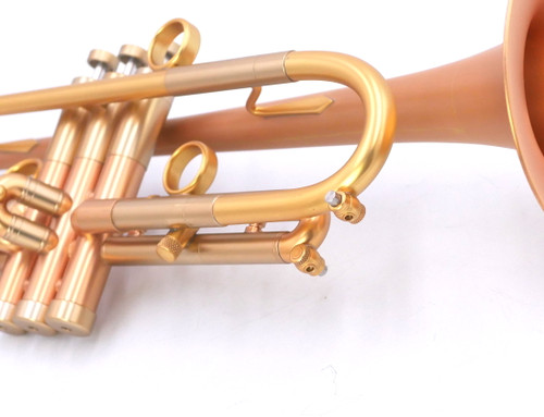 Taylor Nemesis Trumpet in Satin Matte Gold Lacquer:  A BEAST!