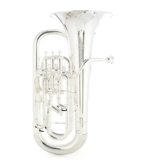 Willson WEUQ90S Bb Compensating Euphonium in Silver Plate