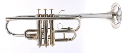 Rare beauty!  Jérôme Wiss 9/16 Model Trumpet in Silver Plate