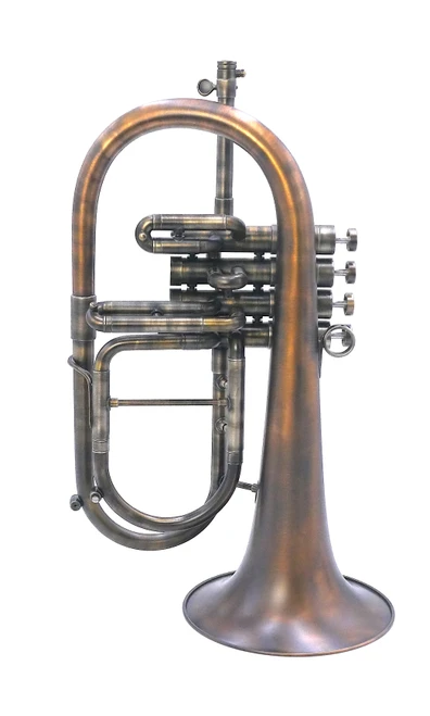 Pre-Owned Custom Adams F4 Flugelhorn in Antique Lacquer