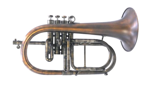 Pre-Owned Custom Adams F4 Flugelhorn in Antique Lacquer