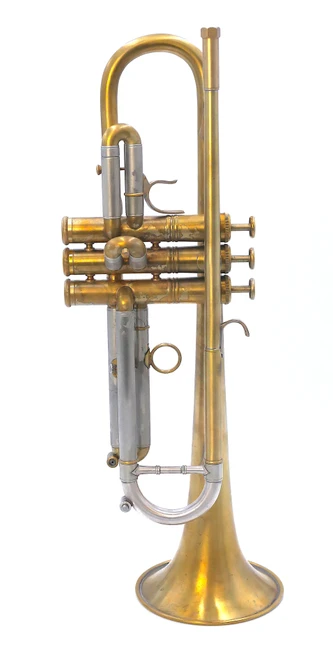 Pre-Owned Flip Oakes Wild Thing Trumpet in Raw Brass