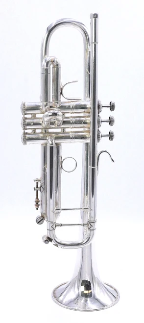 Pre-Owned Bach Stradivarius 43 Trumpet in Silver Plate