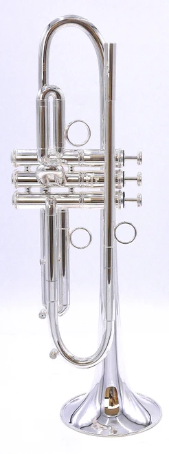  Bell Trumpets " The Tank" in Silver Plate:  Huge sound and response