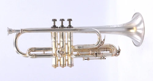 1915 Holton Revelation Cornet in Silver Plate: Closet Queen (full kit)