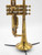 Super rare!  Vintage York "Trumpet Style" Cornet in Gold Lacquer Circa 1935 with full valve rebuild  