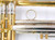 Early Elkhart Bach Stradivarius Model 37 Trumpet in Clear Lacquer 