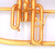 The best of the Best! AR Resonance Soave Flugelhorn in Matte Gold Plate