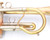 Pre-Owned Adams Custom Series A8 Trumpet in Raw Brass w/ Double Shepherds Crook