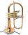 Red Brass Beauty:  Carol Brass 6200-rss Flugelhorn in lacquer