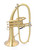 All new  Bell Flugelhorn in Clear Lacquer with Yellow Brass Bell!  