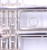 Pre-Owned Carolbrass CTR-5062H-GSS-CS C Trumpet in Silver Plate