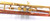 Pre-Owned Del Quadro Grizzly Trumpet in Raw Brass 