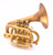 Carolbrass 7000-GLS(D) Pocket Trumpet in Satin Lacquer 