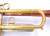 BRASSGIVING EARLY DEAL!   WOW!   Pre-Owned Del Quadro Grizzly Trumpet in Raw Brass 