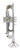 Pre Owned  Getzen Genesis 3003 Custom Trumpet in Bushed Silver Finish!   A Stunner! 