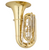 Eastman EBB622 BBb Tuba in Clear Lacquer 