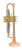 Thane Standard Series Sequoia Trumpet in Raw Brass 