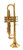 Rare! 1975 LA Benge 6X Trumpet in Gold Plate 