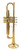 1976 Schilke X3 Trumpet in Gold Plate 