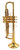 Pre-Owned ACB by Adams Americana Trumpet in Gold Lacquer