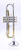 Back to school deal!  Carolbrass CTR-5000L-GST-Bb-SRL Mariachi Trumpet