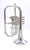 Pre-Owned Getzen Eterna 4 Valve Flugelhorn in Silver Plate 