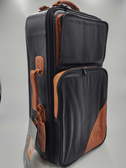 Gard Elite Compact Triple Trumpet Bag in Leather