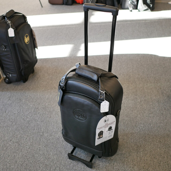 Gard Triple (2trpt + picc) Wheelie Bag in Leather