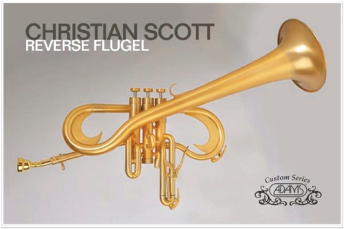 Adams Custom Reverse Flugelhorn (Chief Xian aTunde Adjuah model)!